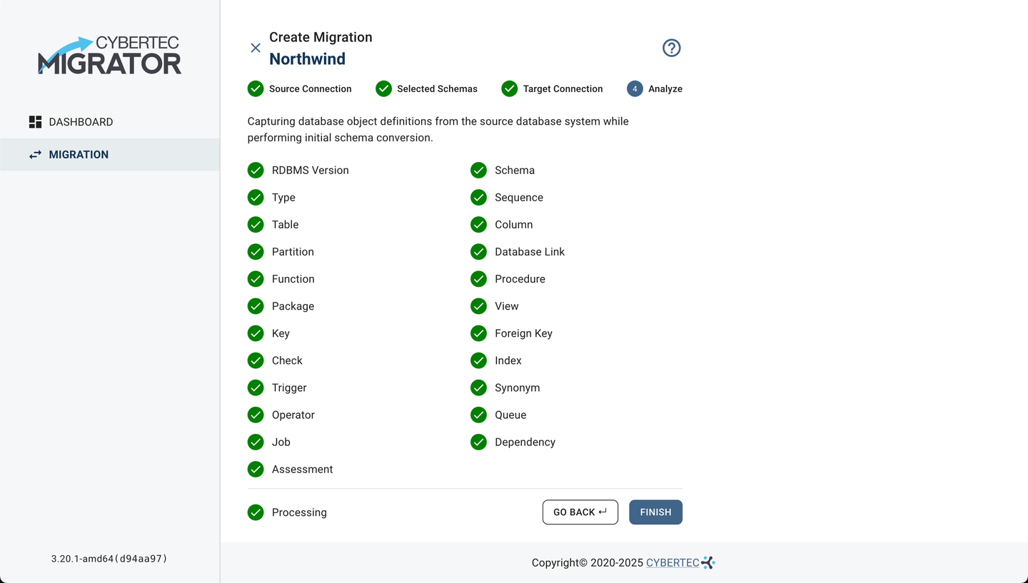 CYBERTEC Oracle Migrator